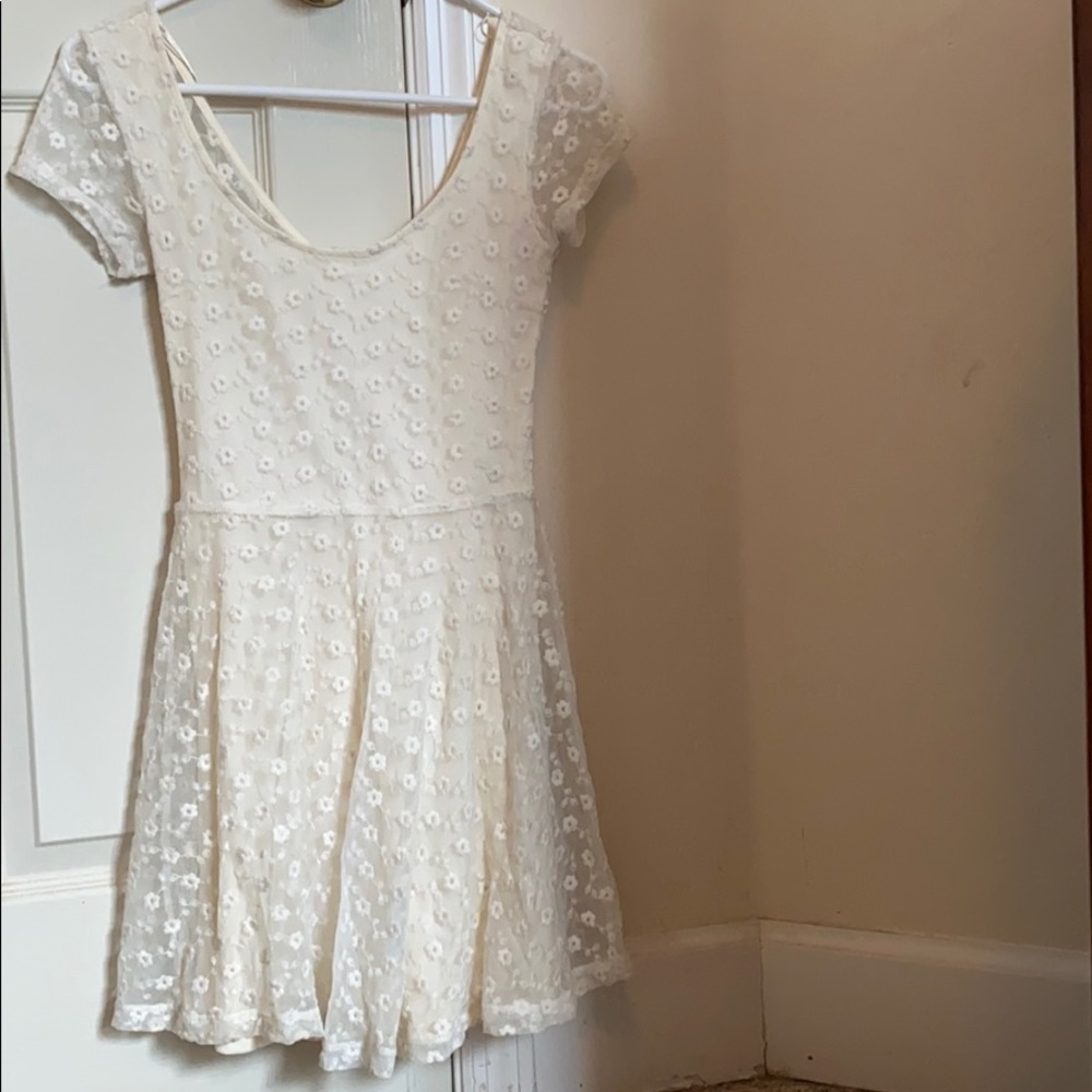 Forever 21 white lace dress